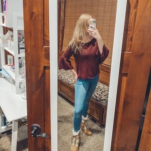 Maroon Sweater